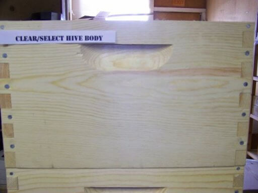 Select woodenware grade hive body